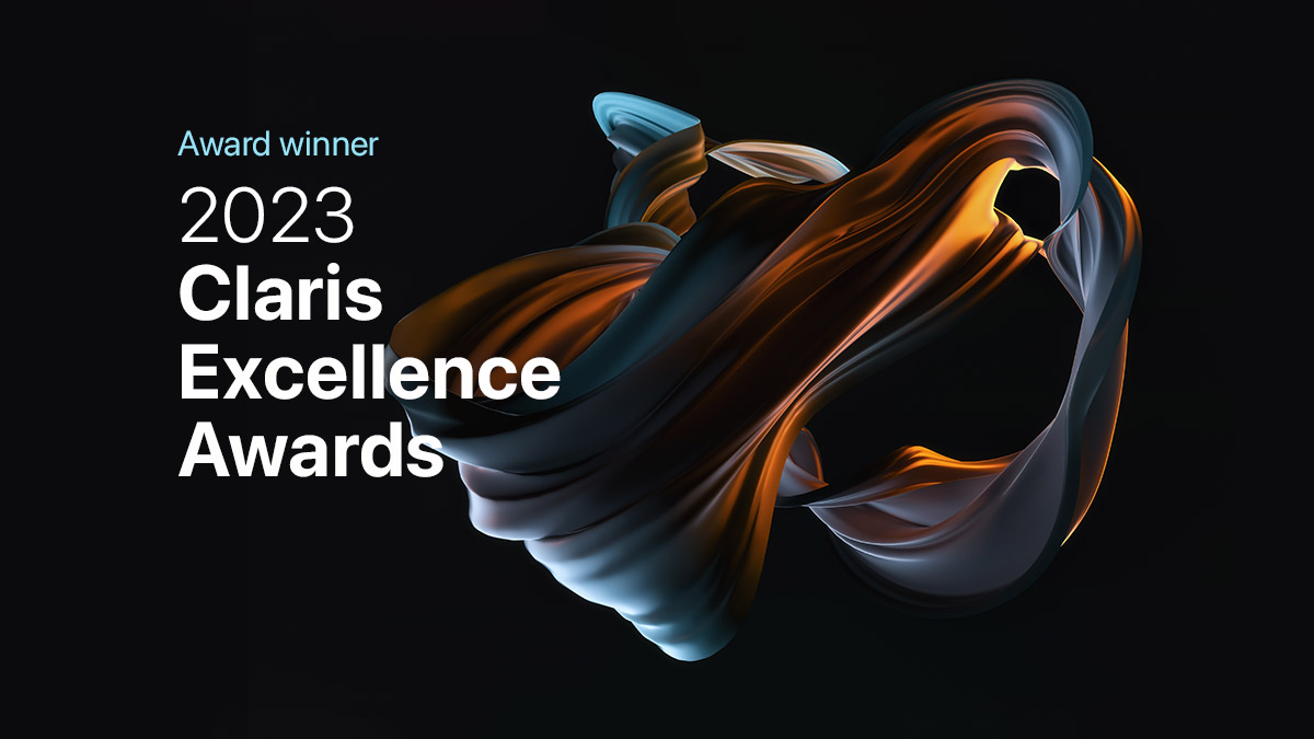 Award winner 2023 Claris excellence awards